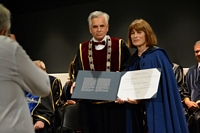 PROF. DR. GORDANA VUNJAK-NOVAKOVIĆ CONFERRED WITH AN HONORARY DOCTORATE AT THE UNIVERSITY OF NOVI SAD