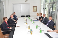 PRESIDENT OF THE GERMAN NATIONAL ACADEMY OF SCIENCES VISITED THE UNIVERSITY OF NOVI SAD