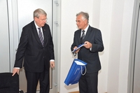 PRESIDENT OF THE GERMAN NATIONAL ACADEMY OF SCIENCES VISITED THE UNIVERSITY OF NOVI SAD