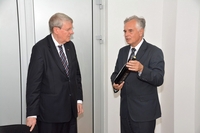 PRESIDENT OF THE GERMAN NATIONAL ACADEMY OF SCIENCES VISITED THE UNIVERSITY OF NOVI SAD