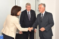 PRESIDENT OF THE GERMAN NATIONAL ACADEMY OF SCIENCES VISITED THE UNIVERSITY OF NOVI SAD